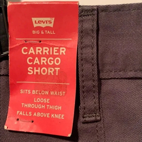 Levi’s Carrier Cargo Shorts Men’s Size 50 Gray NWT - Picture 4 of 13